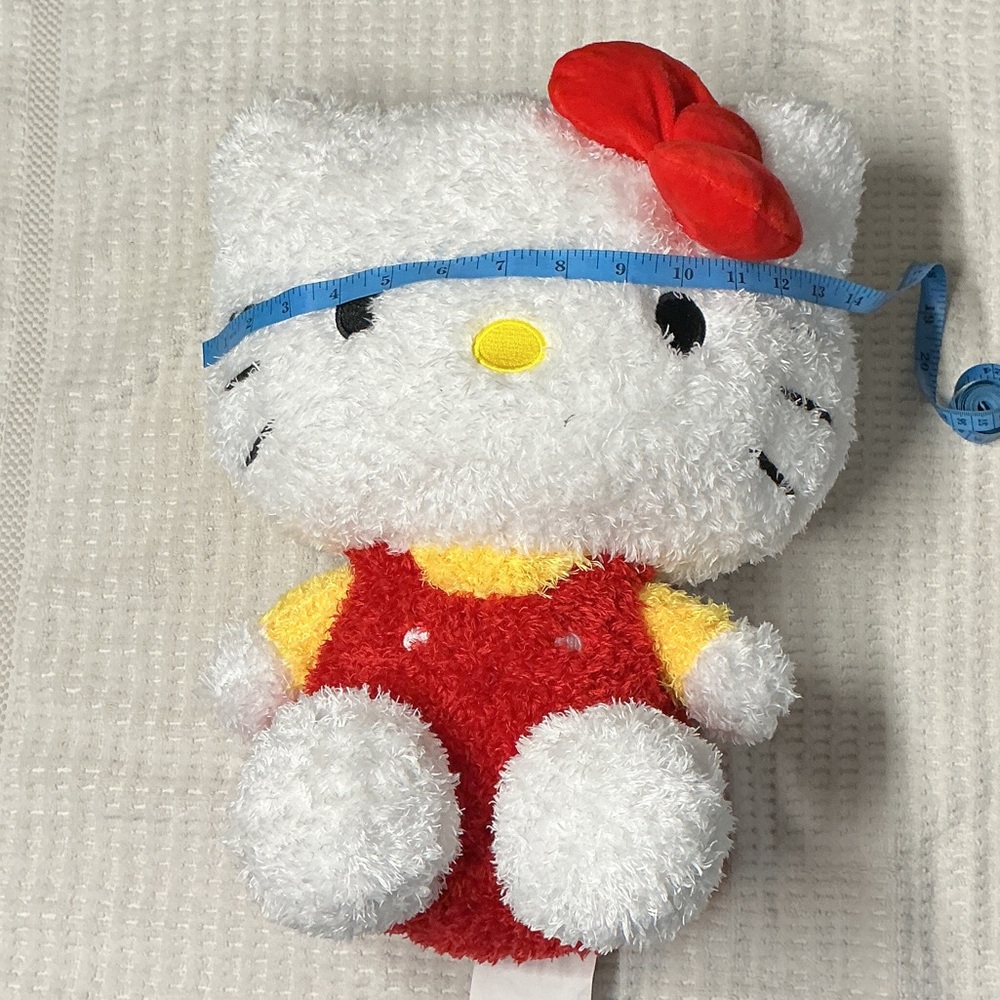 Sanrio hello kitty fuzzy red dress plush pillow buddy . New without tags - Picture 5 of 12